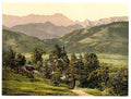 St Anton Upper Bavaria Vintage A4 Photo Print