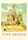 St Basil Cathedral Vintage Retro Advert Poster A4 Photo Print