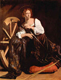 St Catherine Of Alexandria Caravaggio A4 Photo Print