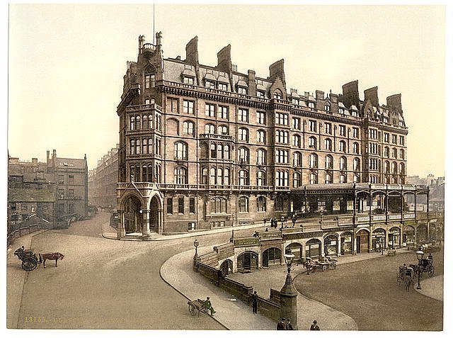 St Enochs Station Glasgow Vintage A4 Photo Print