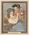 St Giles Courtship GB Cartoon Vintage Retro Advert Poster