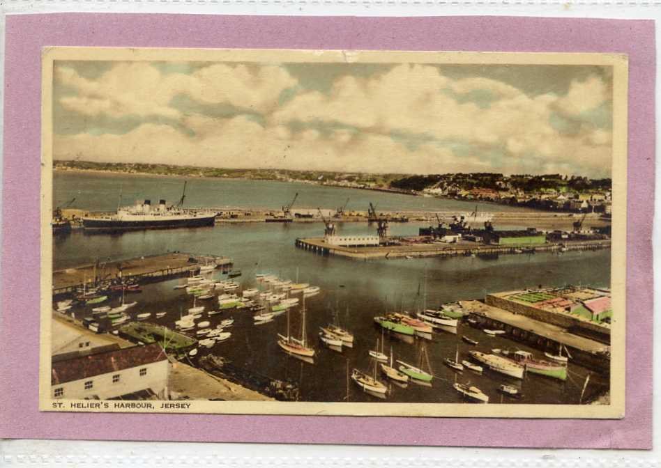 St Heliers Harbour Jersey Channel Islands Vintage A4 Photo Print