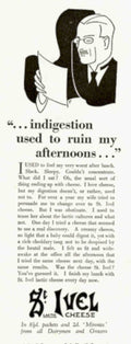 St Ivel Cheese Vintage Retro Advert Poster A4 Photo Print