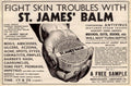 St James Balm 1930s Vintage Retro Advert Poster