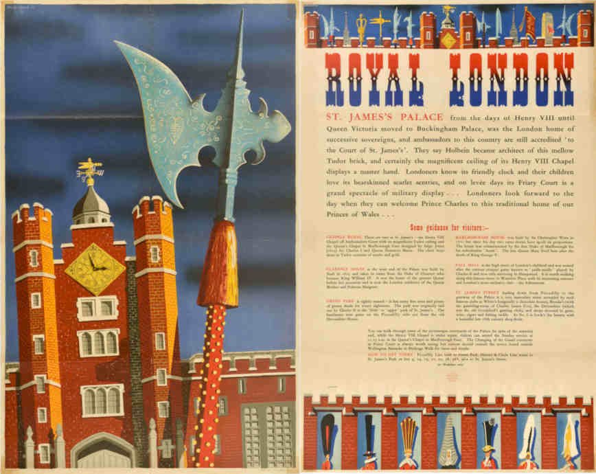 St James Palace 1 Vintage Retro Advert Poster A4 Photo Print