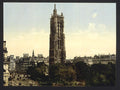 St James tower Paris Vintage A4 Photo Print