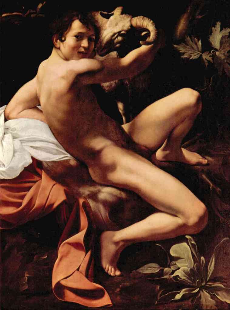 St John The Baptist Caravaggio A4 Photo Print