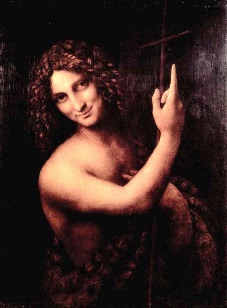 St John The Baptist Da Vinci A4 Photo Print