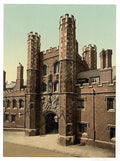 St Johns Gateway Cambridge Vintage A4 Photo Print