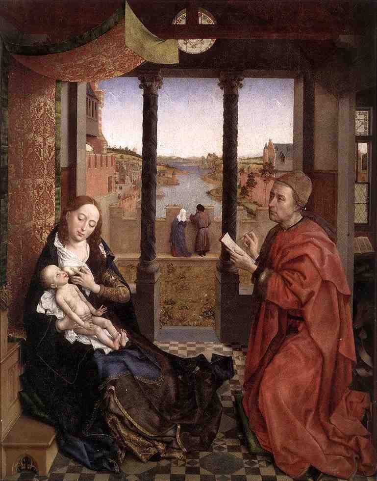 St Luke painting Madonna EUR A4 Photo Print