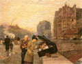 St Michel Hassam Impressionism American A4 Photo Print