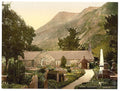 St Peris Church Llanberis Vintage A4 Photo Print