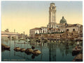 St Peters Church Venice Vintage A4 Photo Print