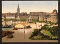 St Vincent Gate St Malo Vintage A4 Photo Print