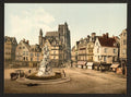 St Vulfran Abbeville Vintage A4 Photo Print