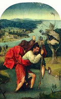 St. Christopher by Bosch A4 Photo Print