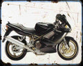 St4 99 A4 Photo Print Motorbike Vintage Aged