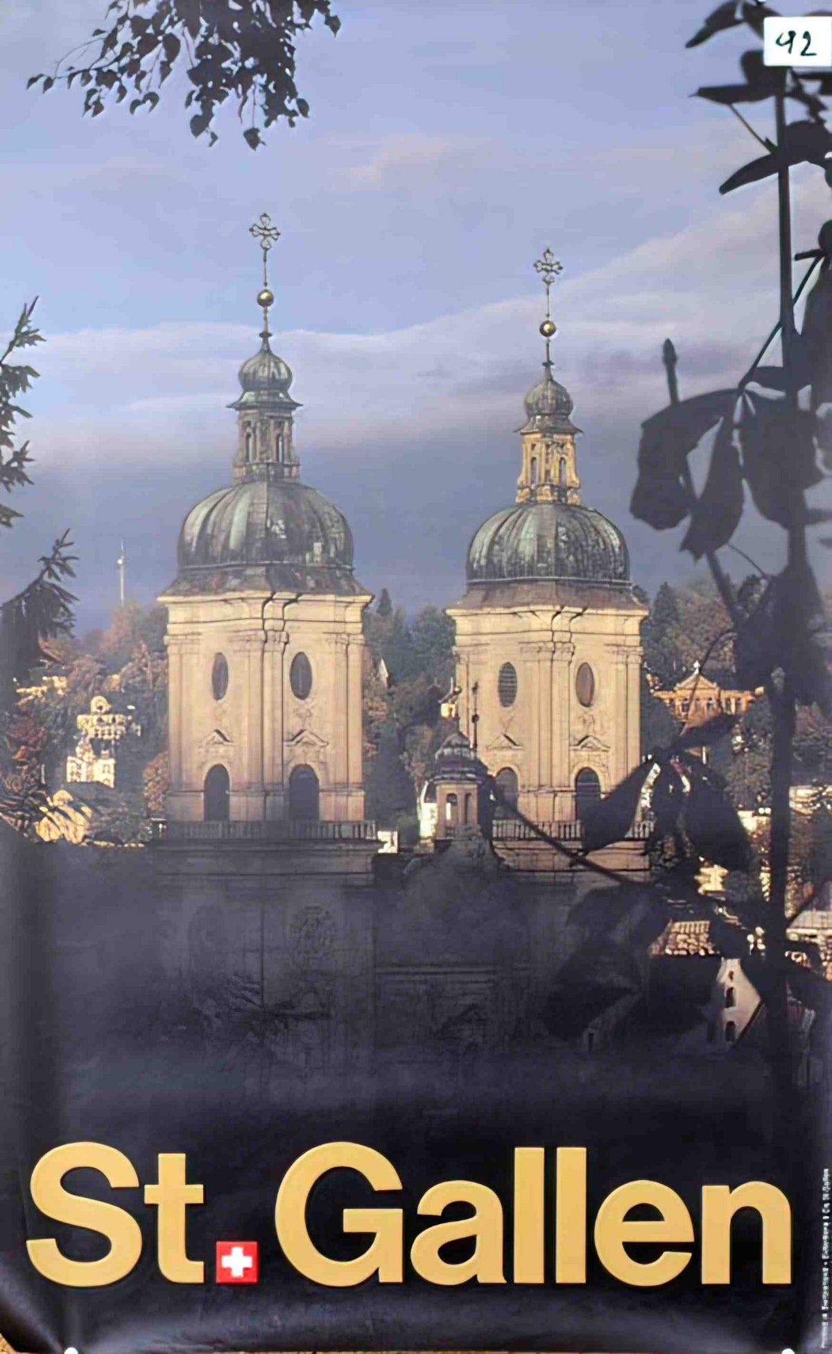 StGallen Advert A4 Photo Print