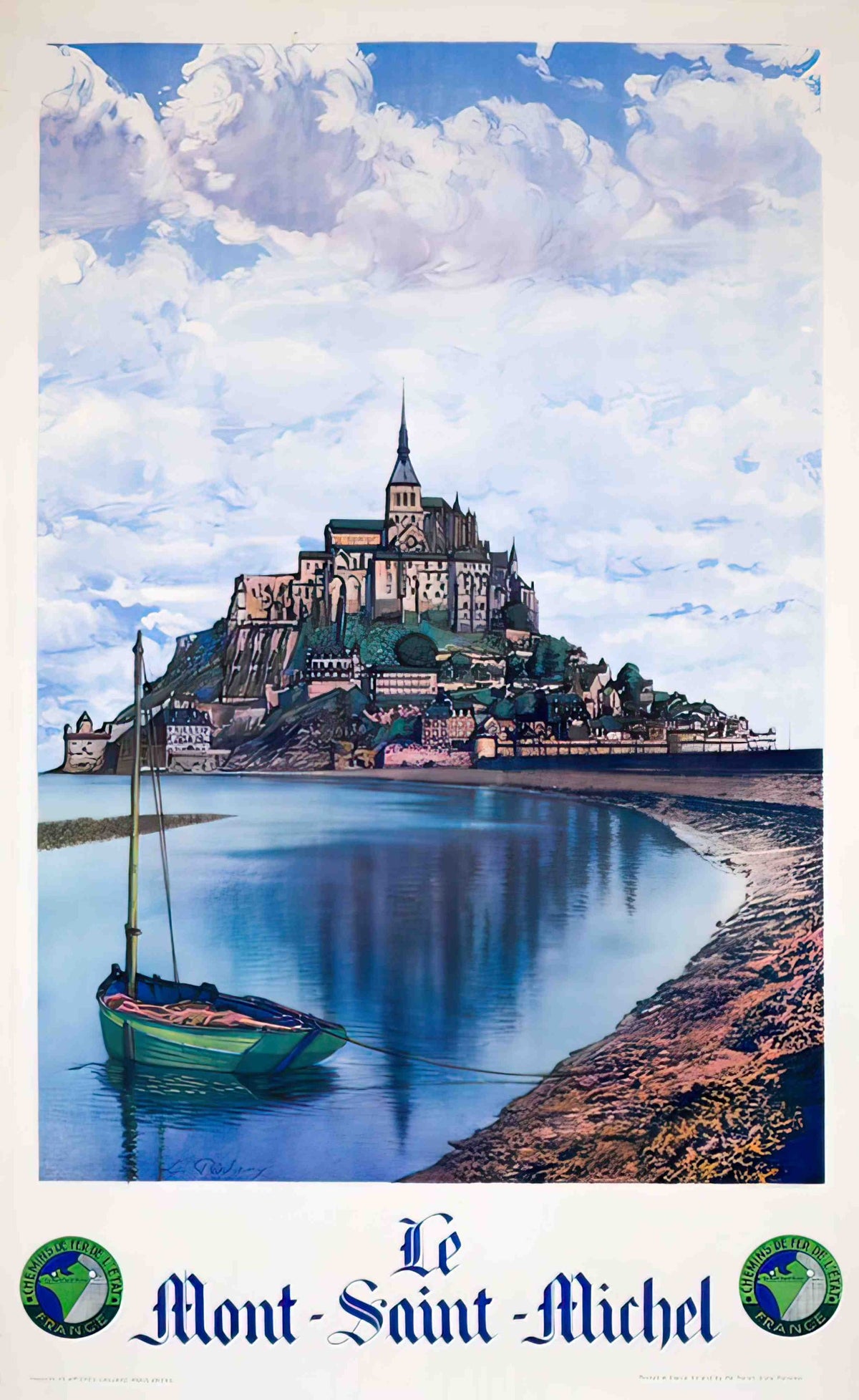 StMichel Advert A4 Photo Print