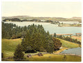 Staffelsee general view Upper Bavaria Vintage A4 Photo Print
