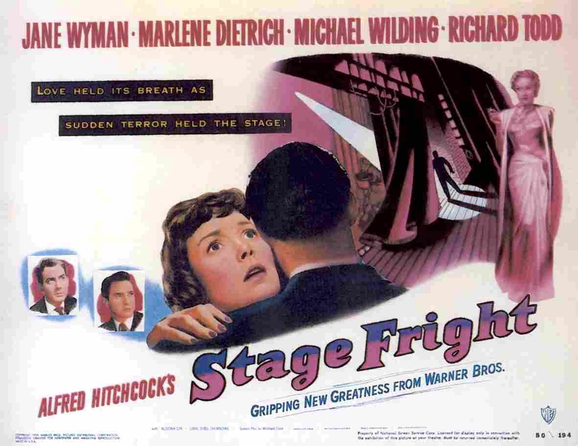 Stage Fright 02  film star poster A4 Photo Print
