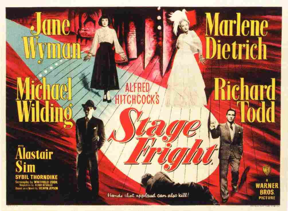 Stage Fright 04  film star poster A4 Photo Print