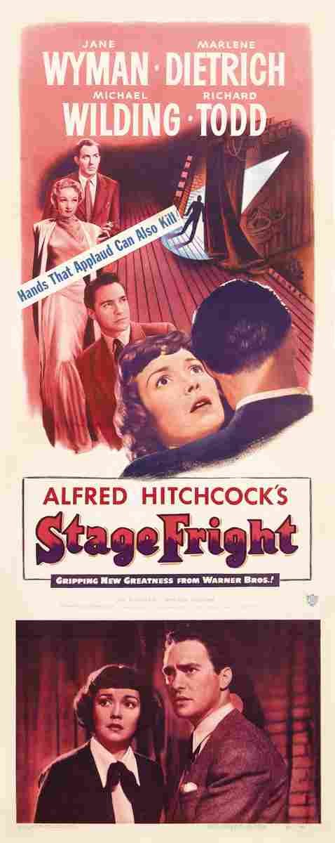 Stage Fright 06  film star poster A4 Photo Print