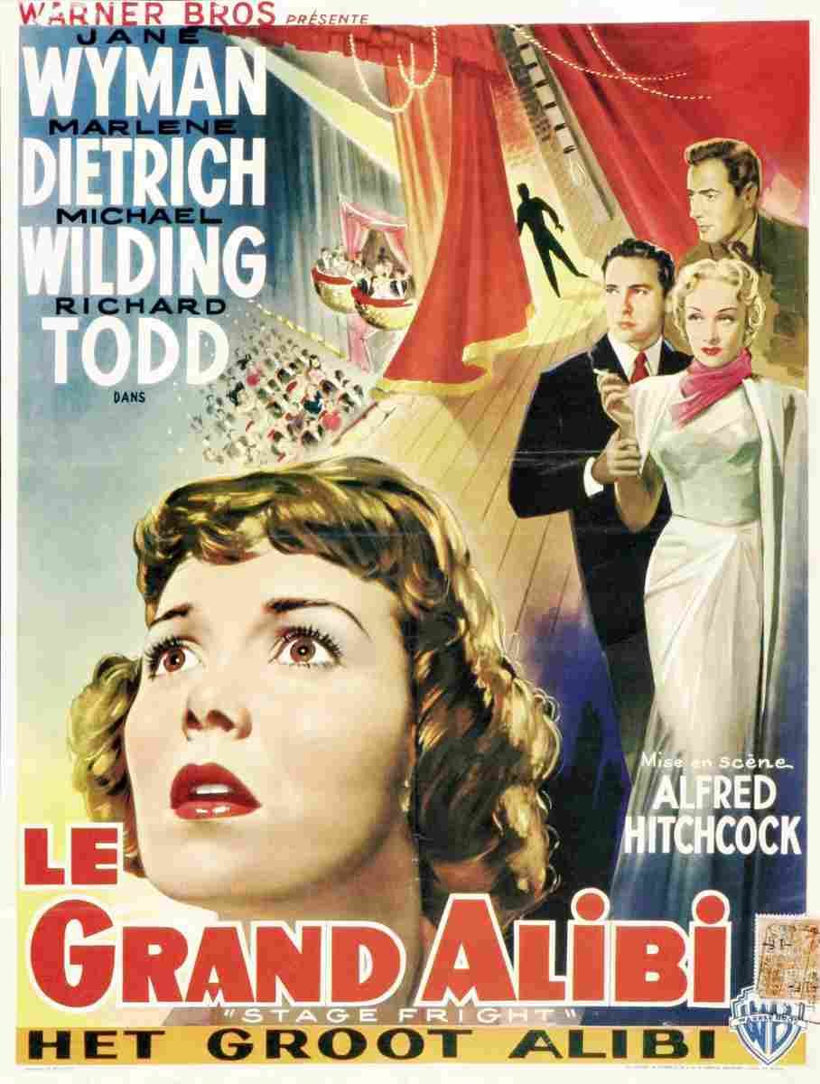 Stage Fright 14  film star poster A4 Photo Print
