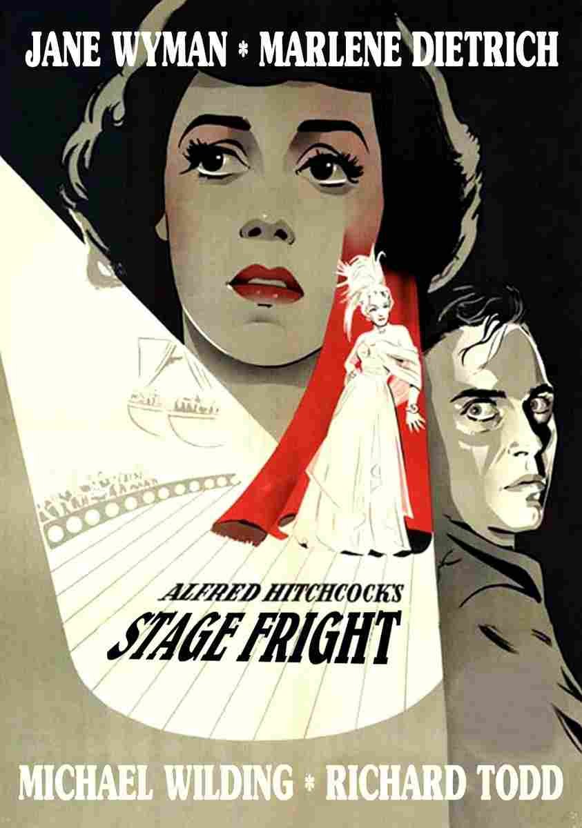 Stage Fright 15  film star poster A4 Photo Print