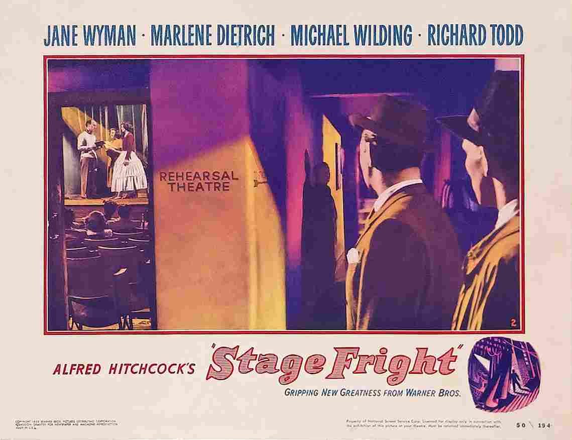 Stage Fright 17  film star poster A4 Photo Print