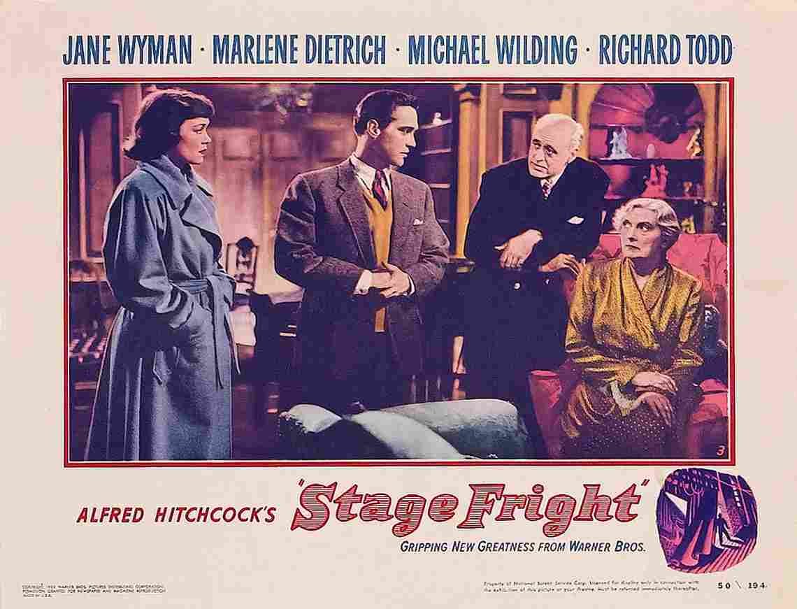 Stage Fright 18  film star poster A4 Photo Print