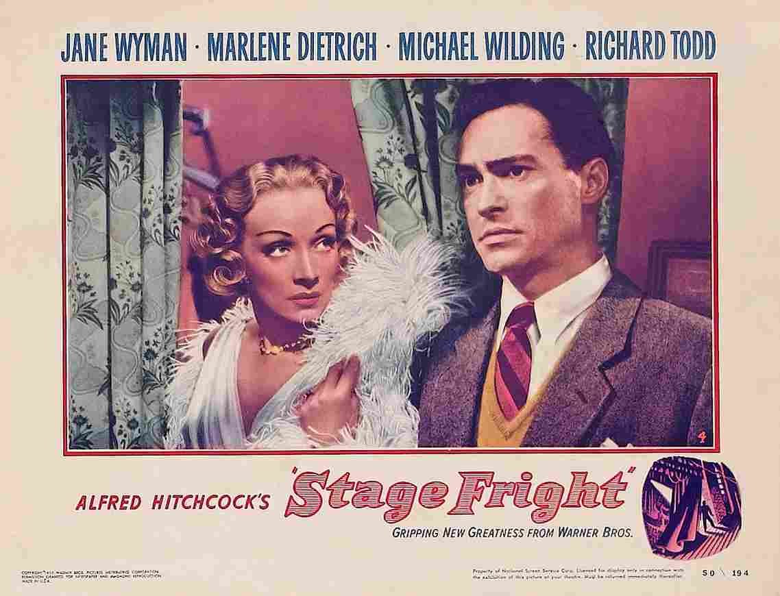 Stage Fright 19  film star poster A4 Photo Print