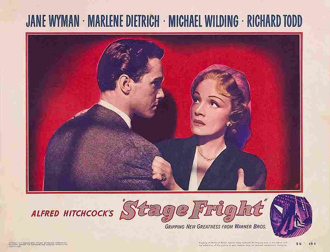 Stage Fright 20  film star poster A4 Photo Print
