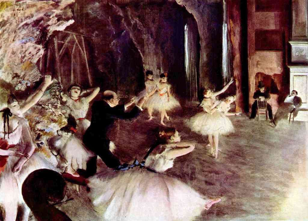 Stage Probe Degas Impressionism A4 Photo Print
