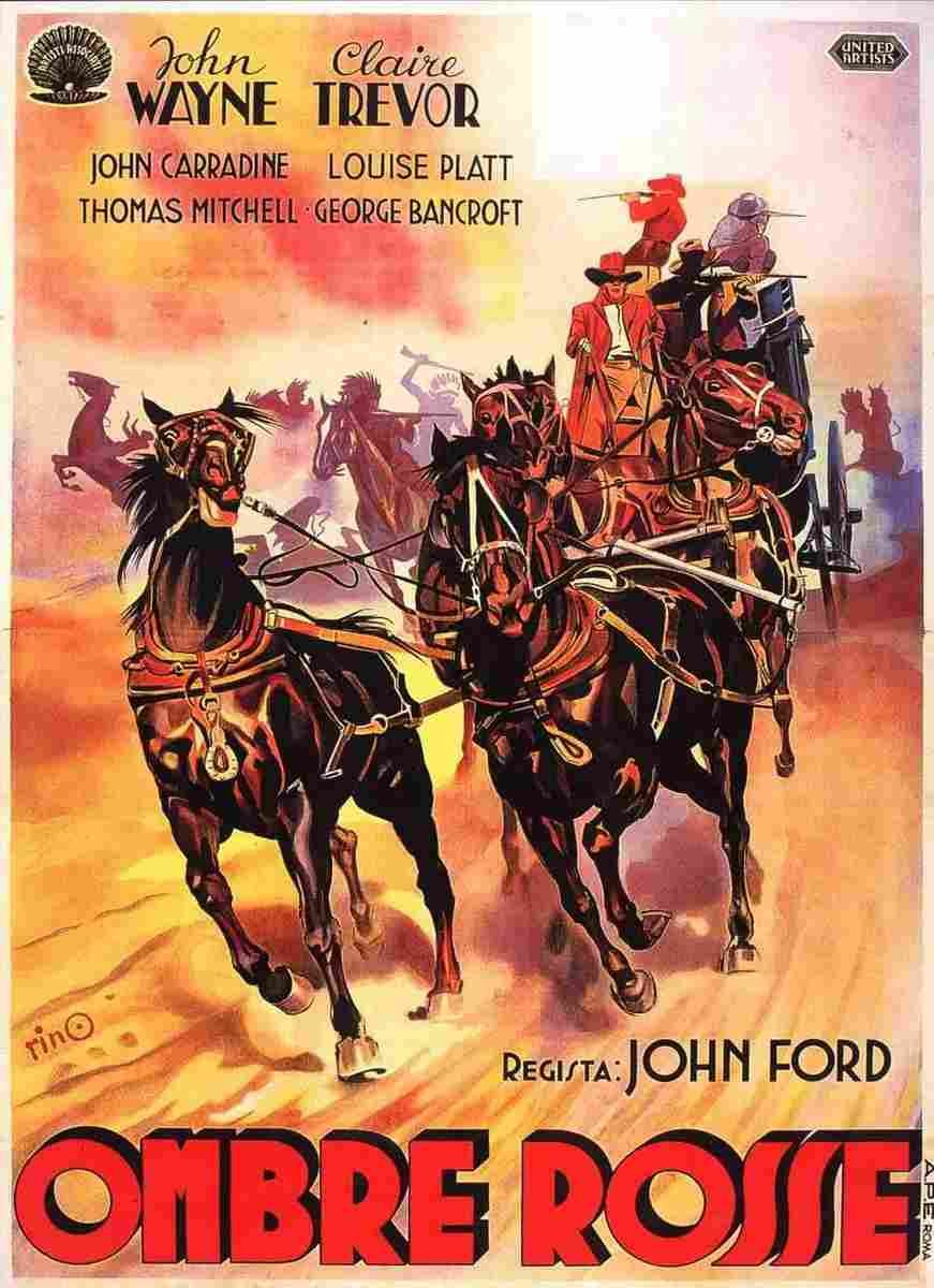 Stagecoach 1939 15  film star poster A4 Photo Print