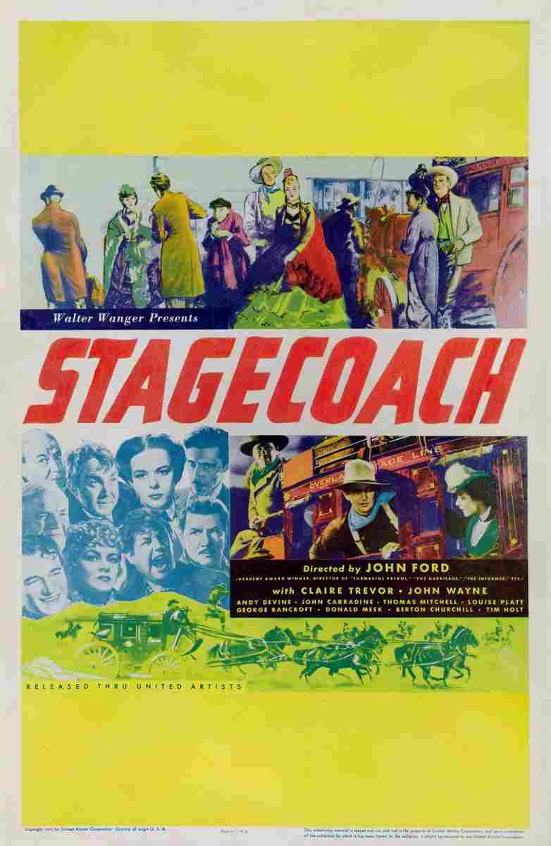 Stagecoach 1939 24  film star poster A4 Photo Print