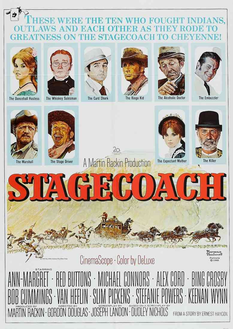 Stagecoach 1966 01 Film A4 Photo Print