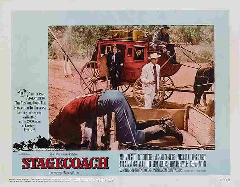 Stagecoach 1966 05  film star poster A4 Photo Print