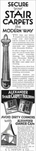 Stair Holder Caps Vintage Retro Advert Poster A4 Photo Print