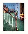 Staircase Hallway Vintage Retro Advert Poster A4 Photo Print