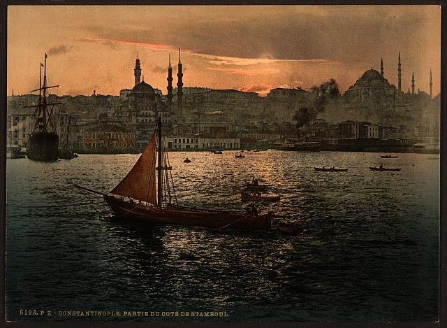 Stamboul Constantinople Vintage A4 Photo Print