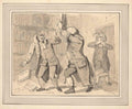 Stamp Act Riots GB Cartoon Vintage Retro Advert Poster
