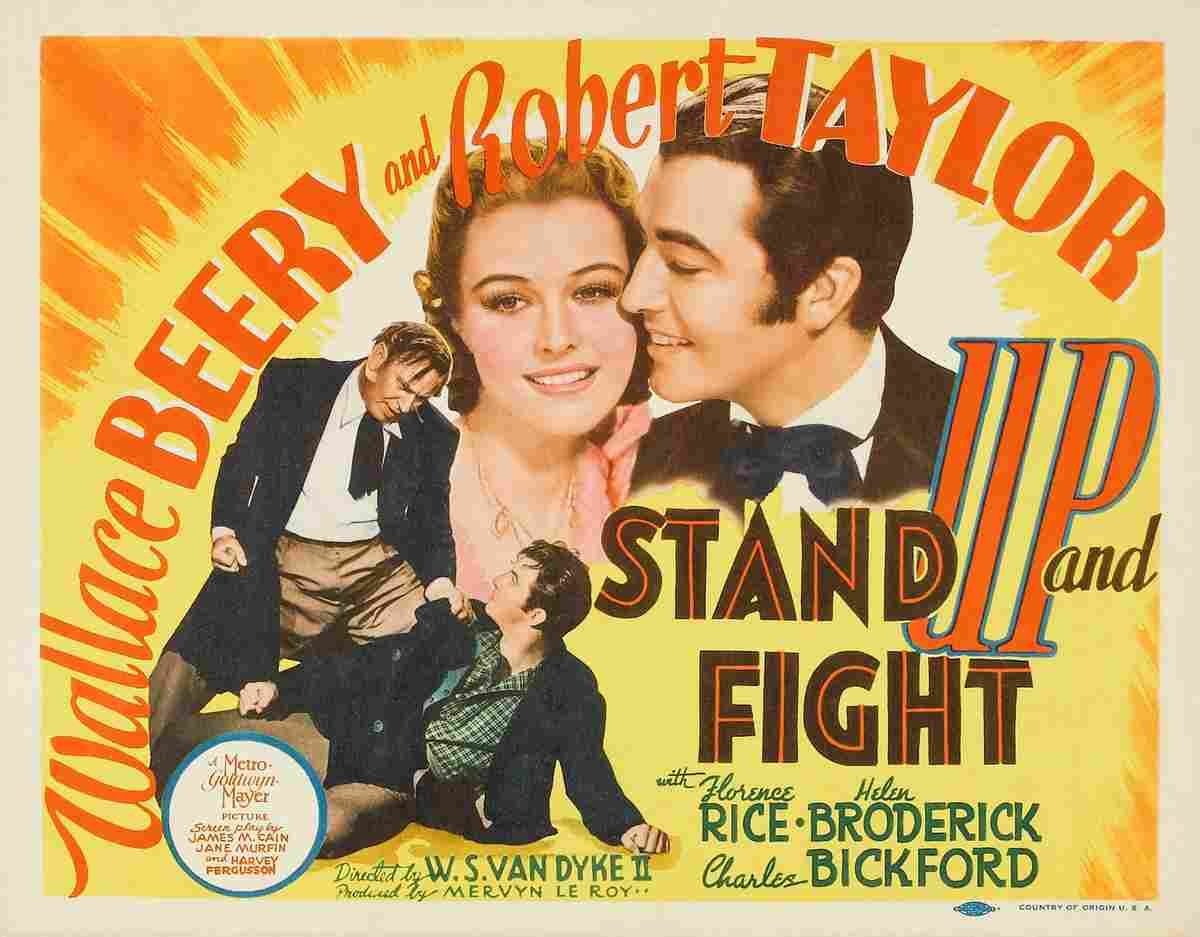 Stand Up and Fight 1939 01  film star poster A4 Photo Print