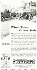 Standard Warwick Tyres Vintage Retro Advert Poster A4 Photo Print