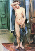 Standing Nude Lovis Corinth Impressionism European A4 Photo Print