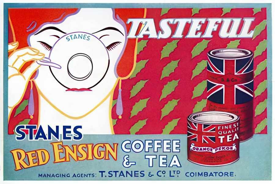 Stanes Red Ensign Vintage Advert A4 Photo Print