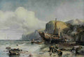 Stanfield Clarkson 1793 1867 British Marine Painting 1919 Coast scene A4 Photo Print