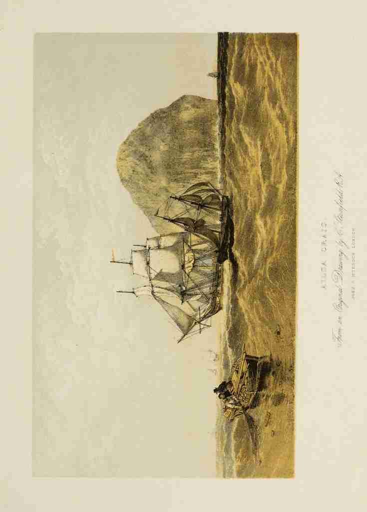 Stanfield Clarkson 1793 1867 Scotland 1840 Ailsa Craig A4 Photo Print