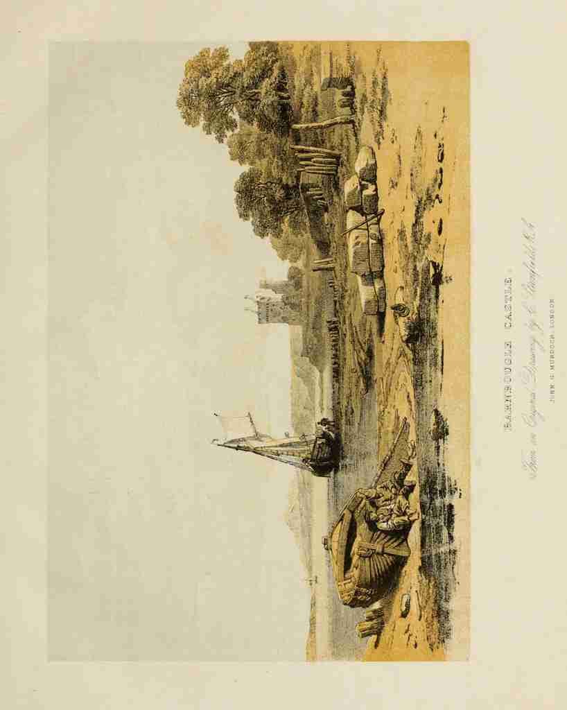 Stanfield Clarkson 1793 1867 Scotland 1840 Barnbougle Castle A4 Photo Print