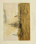 Stanfield Clarkson 1793 1867 Scotland 1840 Edinburgh from the Firth of Forth A4 Photo Print